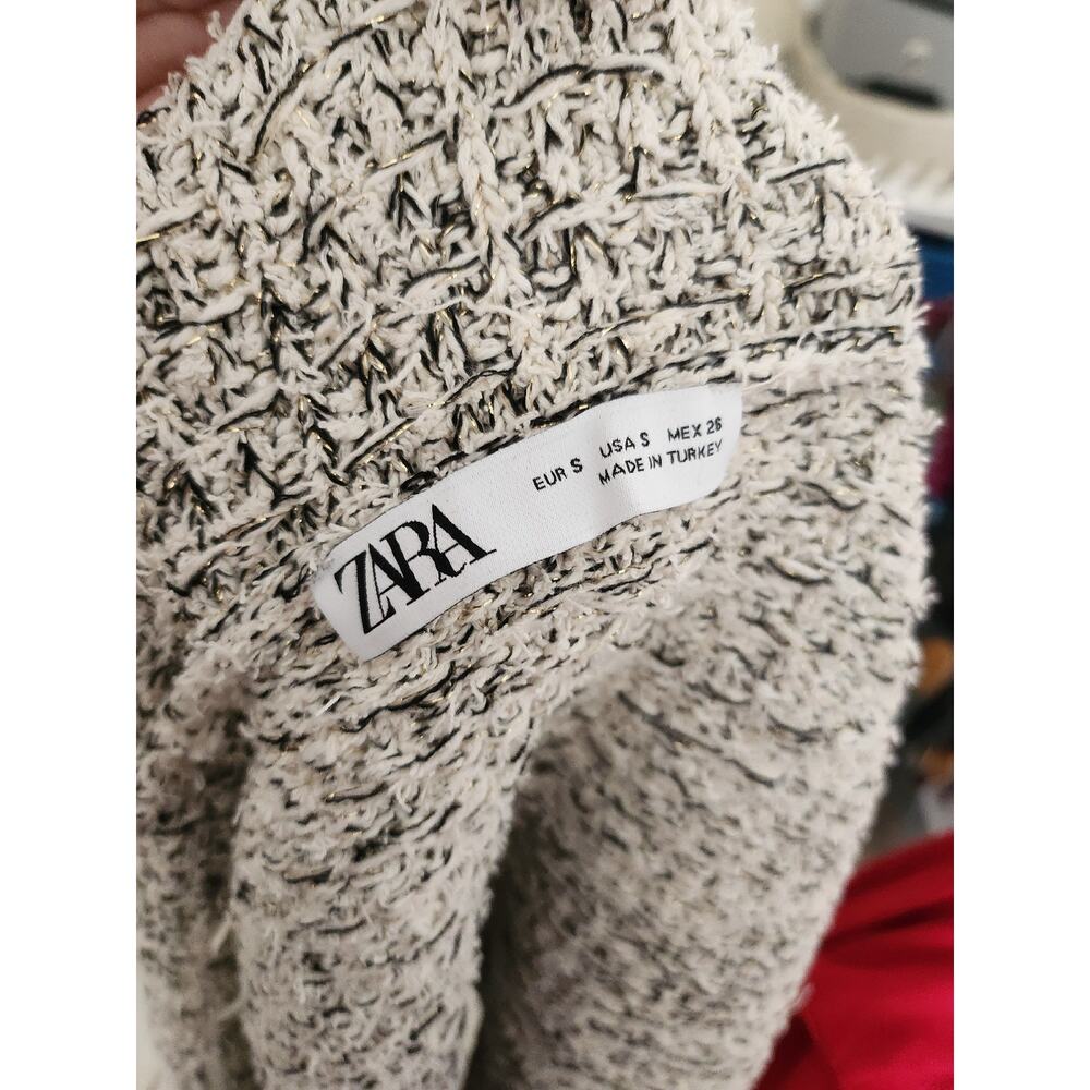 Zara structured knit vest size S - Picture 4 of 4